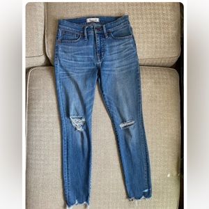 Madewell High Rise Skinny Jeans Womens Size 26P